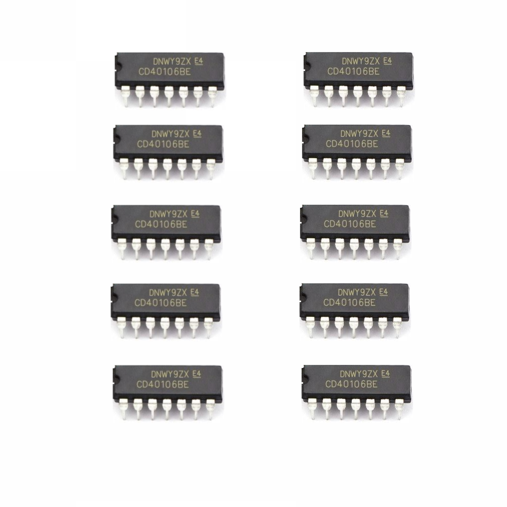 50 Pezzi CD40106BE – IC Hex Schmitt Trigger, Componenti Elettronici Nuovi - Foto 4