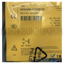 NEW Turck NI15-M30-AZ3X/S120 Proximity Switch 20-250VAC 3-400mA