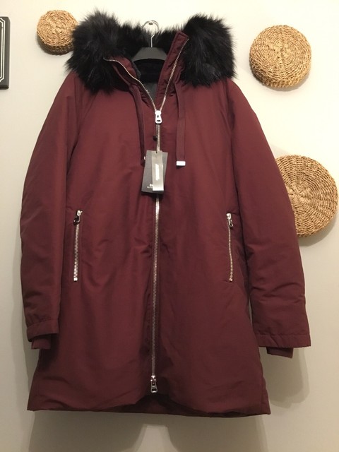 zara water repellent parka