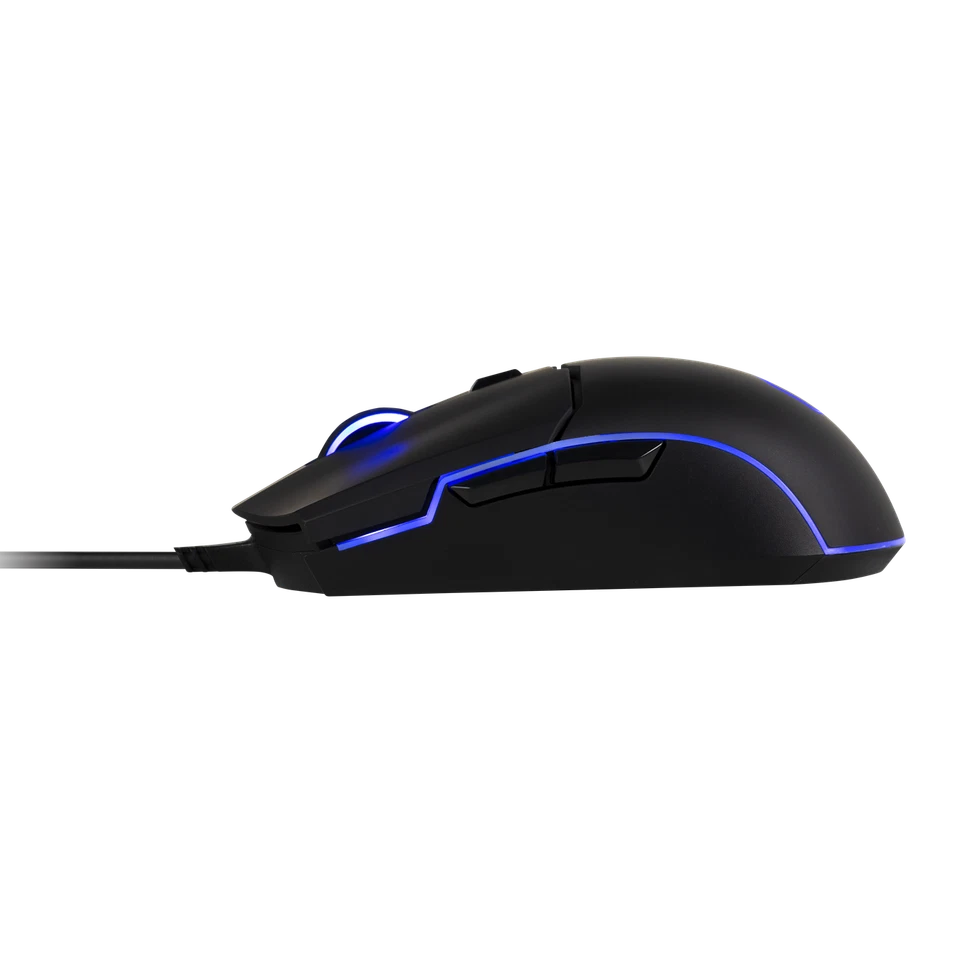 Cooler Master CM110 Black GAMING Mouse 6000DPI OPTICAL 3-zone RGB LED USB Wired - Image 2 of 4