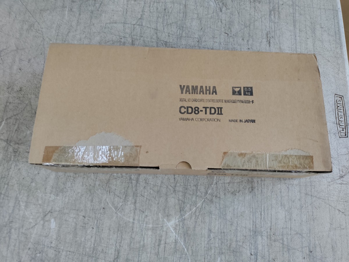 YAMAHA Model DIGITAL I/O CARD CD8-TDII TASCAM DIGITAL AUDIO 