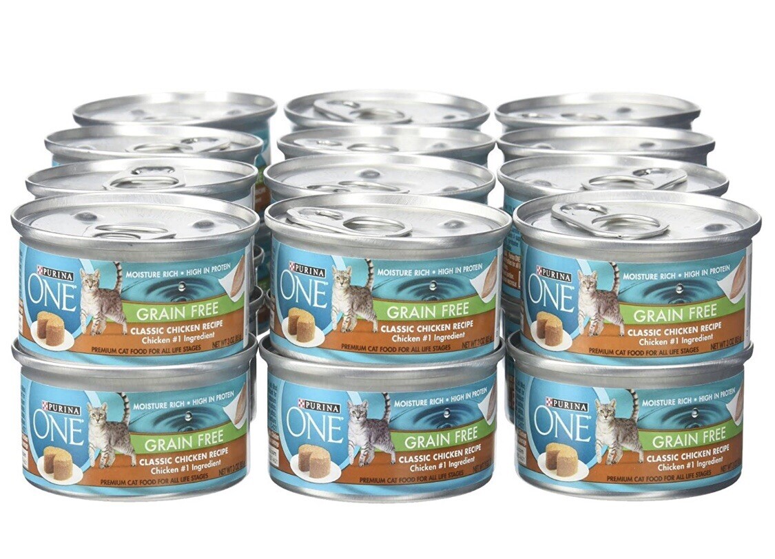 purina one canned cat food