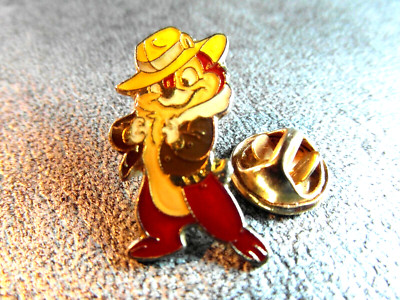 Selten Anstecknadel Tic & Tac Rangers Des Risiko Cartoons Squirrel Unterzeichnet