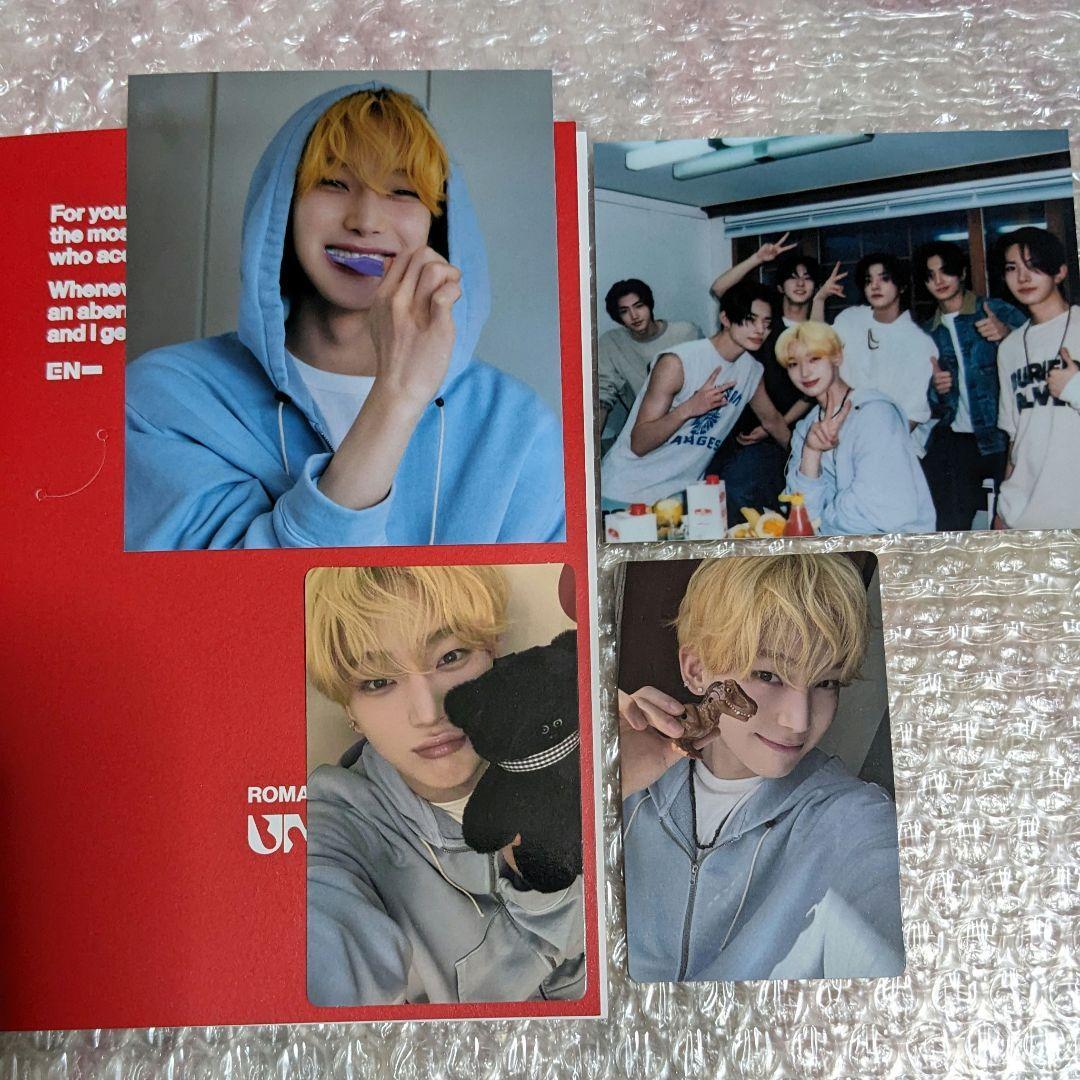 ENHYPEN SUNOO ROMANCE : UNTOLD ENGENE ver. CD + Photo book + Photo