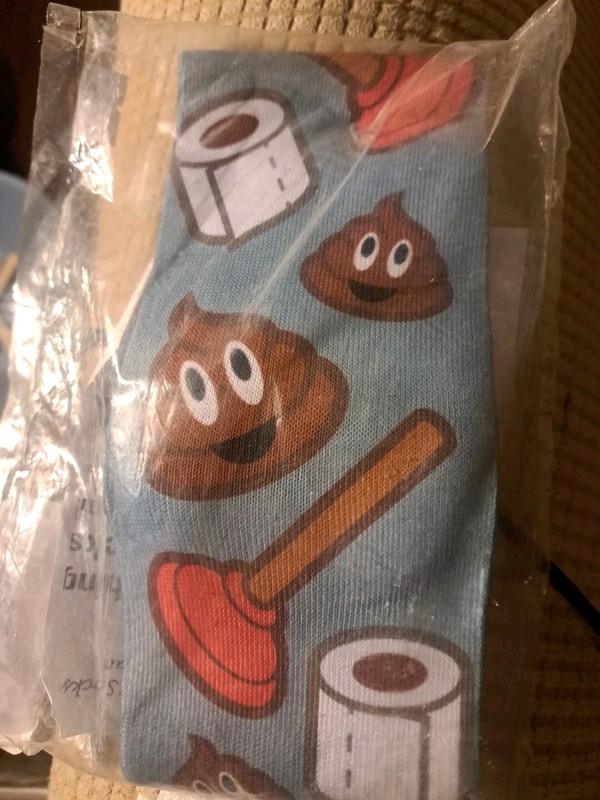 Plumbers Socks (Novalty) Crew, 10-13-NEW