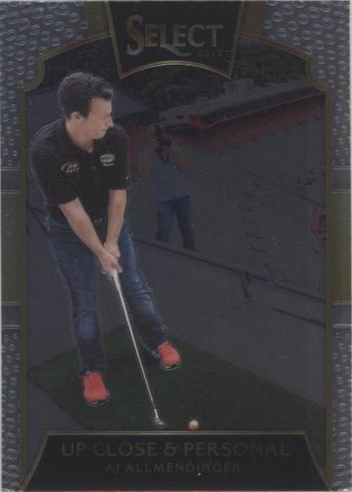 2017 Panini Select - A.J. Allmendinger #UP3 - 1 of 1