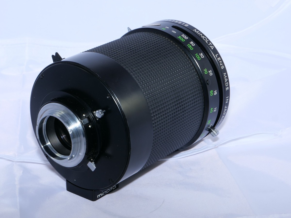 Minolta MD RF Rokkor-X 800mm f8 Telephoto Mirror Lens. Sony A7rIV