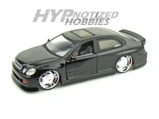 JADA 1:24 LEXUS GS430 DIE-CAST BLACK 50759FF N/B