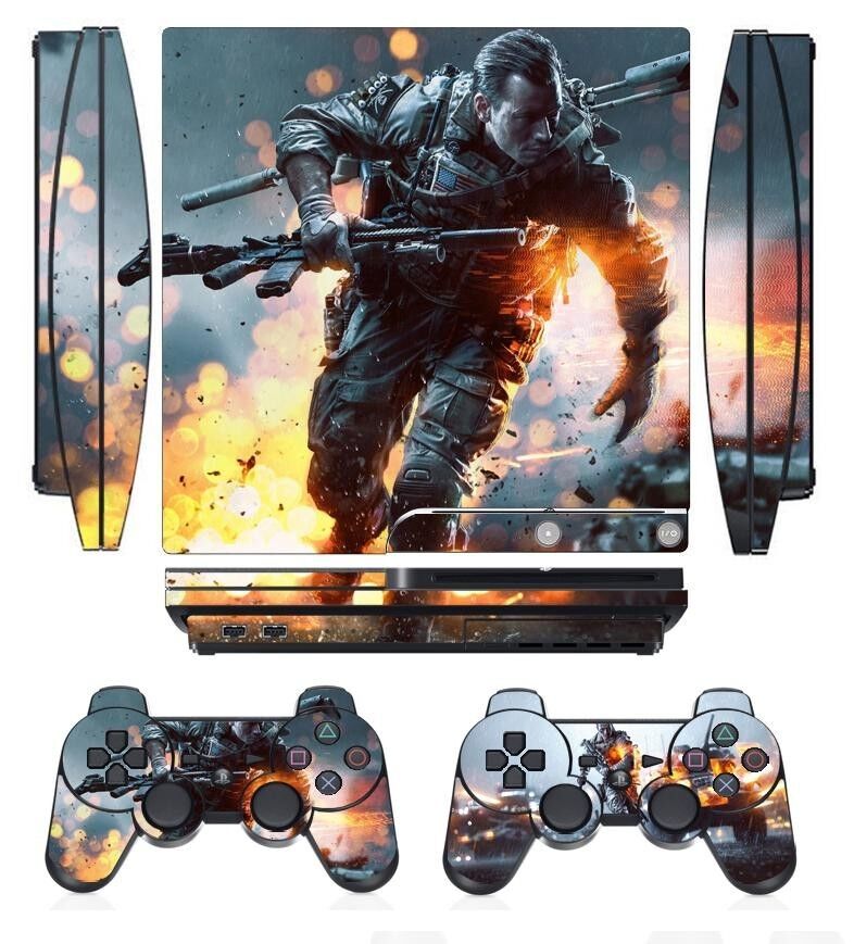 Ps4 Controller Skin Battlefield  Skin Sticker Battlefield 4 Ps4