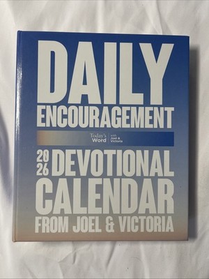 DAILY ENCOURAGEMENT 2026 DEVOTIONAL CALENDAR; BRAND NEW RING BINDING