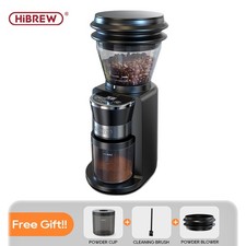 HiBREW G3 Coffee Grinder 31 Gears Automatic Electric Burr Mill For Espresso UK