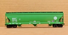 Accurail 12048 HO Scale B.N.S.F ACF 3-Bay Covered Hopper