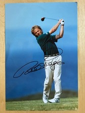 Bernhard Langer Signed 12x8" Photo Masters PGA Tour Champion Golf Autograph COA