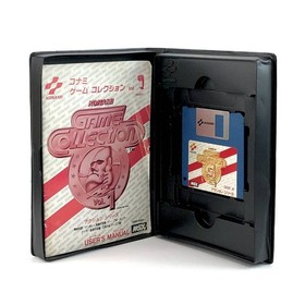 Konami Game Collection Vol 1 W/Box Manual MSX 3.5 Inch 2DD Good Used Game Japan