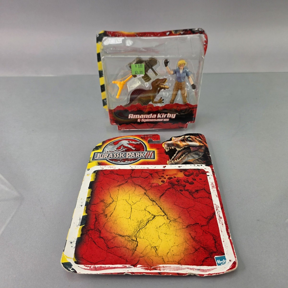 Jurassic Park III Amanda Kirby & Spinosaurus Action Figure Set