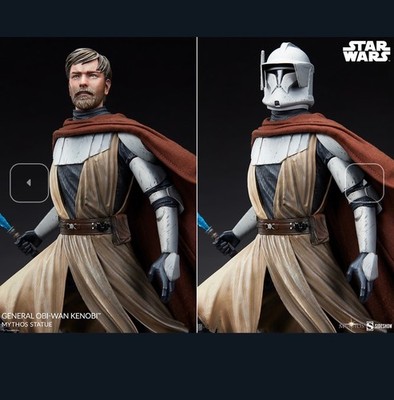 Star Wars Sideshow Collectibles Mythos Statue General Obi-Wan