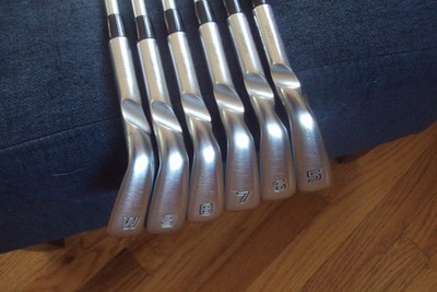 Ping I525 Forged Green Dot irons 5-PW Project X IO 105g 5.5 reg steel std length