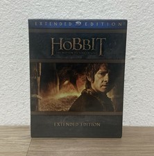 The Hobbit Trilogy - Extended Edition Blu-ray Martin Freeman NEW