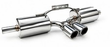 STAINLESS STEEL DUAL BACKBOX EXHAUST FOR PORSCHE BOXSTER 986 2.5L 2.7L 3.2L