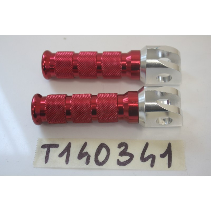 ree Pair Of Anodized Aluminum Pilot Footpegs Front Step Pillion