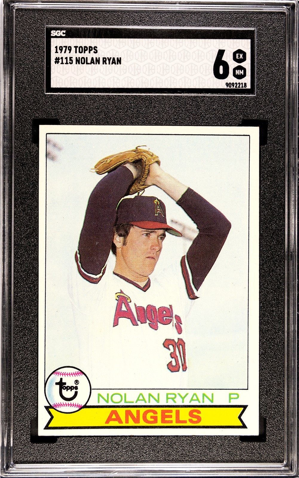 Nolan Ryan 1979 Topps #115 SGC 6