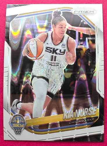2025 Panini WNBA Prizm Basketball - WHITE SEISMIC PRIZM - Kia Nurse #24