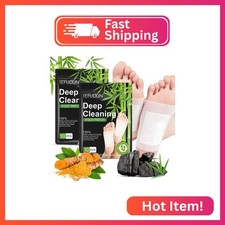 Deep cleaning foot patch, 20 Pcs Natural Bamboo Vinegar Ginger Powder Foot Pad f