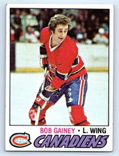 1977-78 Topps #129 Bob Gainey Montreal Canadiens