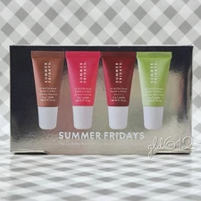Summer Fridays The Lip Butter Balm Minis 2025 Holiday Set ••NEW IN BOX••🎁