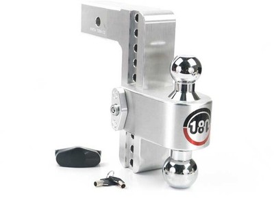 Weigh Safe CTB8-2.5 180 Turnover Ball 8'' Drop Hitch w/2.5'' Shank w/W503