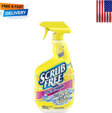 Scrub Free Total Bathroom Cleaner with OxiClean, Lemon Scent, 32 fl oz 0.23 per fl oz