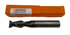 Micro 100 12mm Carbide End mill 2 Flute 45 Deg Alu-Speed Coated USA
