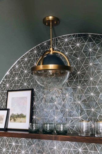 Hinkley Lighting 40017 Watson 12"W Pendant - Brass - Picture 3 of 5