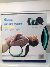CHIRP Sports Wheel 3-Wheel Pack Back Pain Relief, Muscle Therapy. NOB