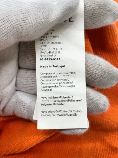 LOEWE felpa con cappuccio L cotone ORN plain H526Y25J17 