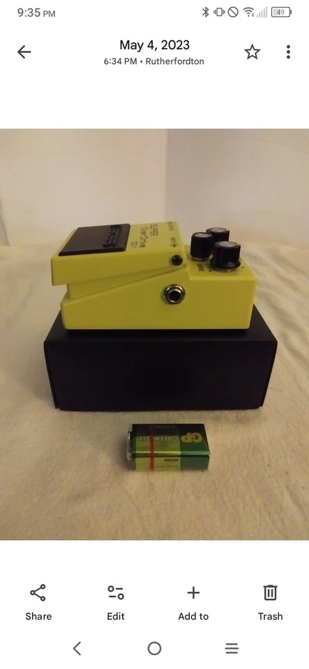 BOSS SD - 1.  SUPER OVERDRIVE  - Image 4 of 4