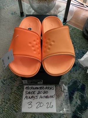 DS 2022 (DEFECTS) Nike Air Jordan Jumpman Slide Bright Citrus White Men s Sz 10