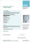 Cultured Pearl Necklace w/ Emerald Serpent - UGL Certified — photo 5