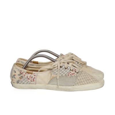 Keds, Canvas Sneaker, Größe: 37, WF38865M, Beige/Mehrfarbig, Damen #ckD