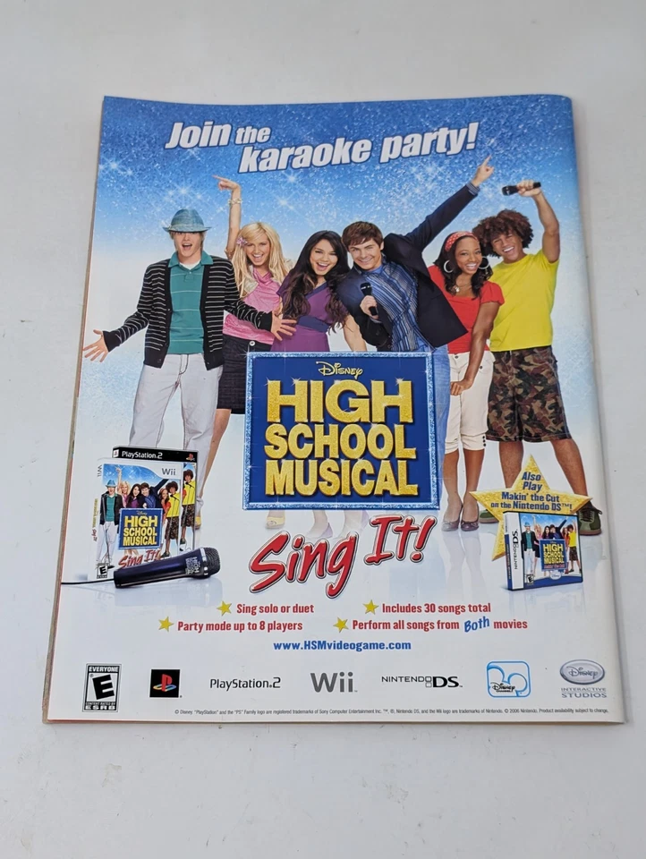 Pop Star Magazine - January 2008 - Teen Zac Efron Nick Jonas Complete Brand New Foto 3 de 4