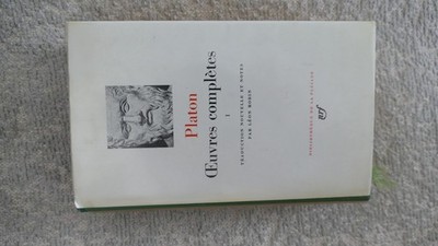 Plato: Gesamtwerke, Band 1 (1977) Bibliothek der Plejade