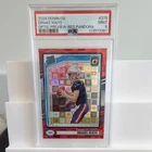 2024 Panini Donruss Rated Rookie Drake Maye #379 Red Pandora PSA 9 Patriots
