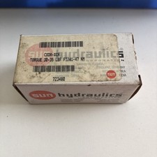 SUN HYDRAULICS CXDA-XCN Cartridge Check Valve New Sealed