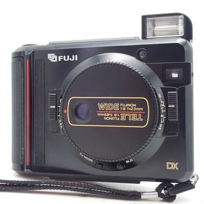 ''Flash failure'' Fuji TW-3 Pre-Winding Tele Wide Half Film New battery JAPAN Mint