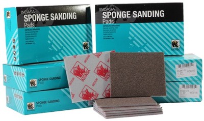 Indasa Rhyno Sponge Pad Schleifschwamm Schleifschwämme Schaumstoff Pads Soft