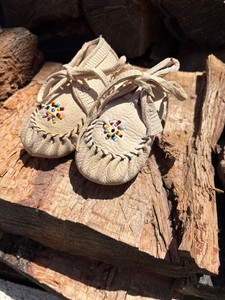 Moccasins Child Vintage Size 3 Minnetonka