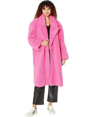 AFRM Women's Oriana Oversized Blazer Coat Size Large Color Raspberry Rose NEW!!