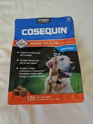 Cosequin Senior Maximum Strength Soft Chews for Dogs 120 CT ex 2026