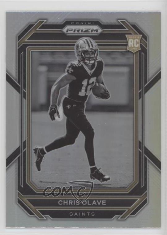 2022 Panini Prizm Rookie Variation Silver Prizm Chris Olave #310 Rookie RC