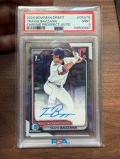 2024 Bowman Draft - Travis Bazzana Chrome Prospect Autographs PSA 9 #CPA-TB